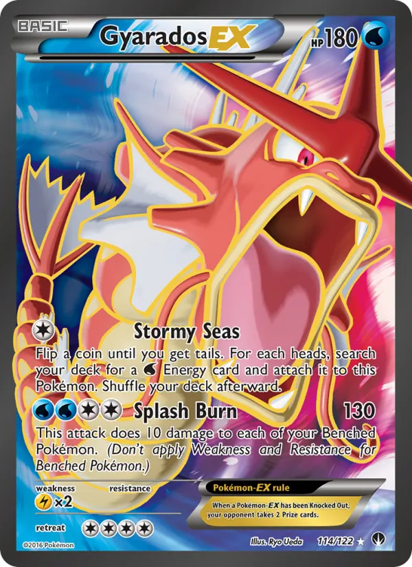Gyarados EX #114 – BREAKpoint card