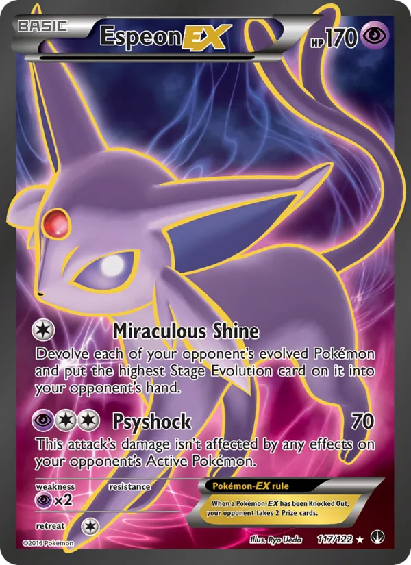 Espeon EX #117 – BREAKpoint card