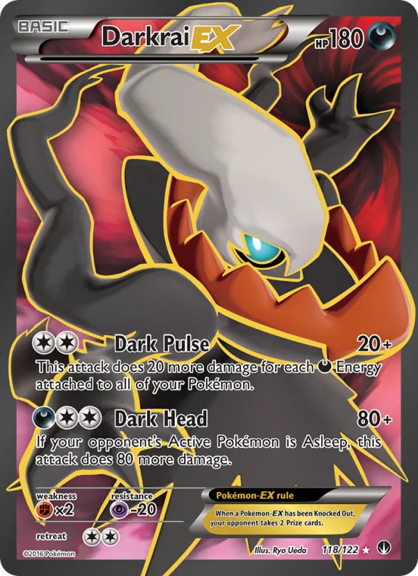Darkrai EX #118 – BREAKpoint card