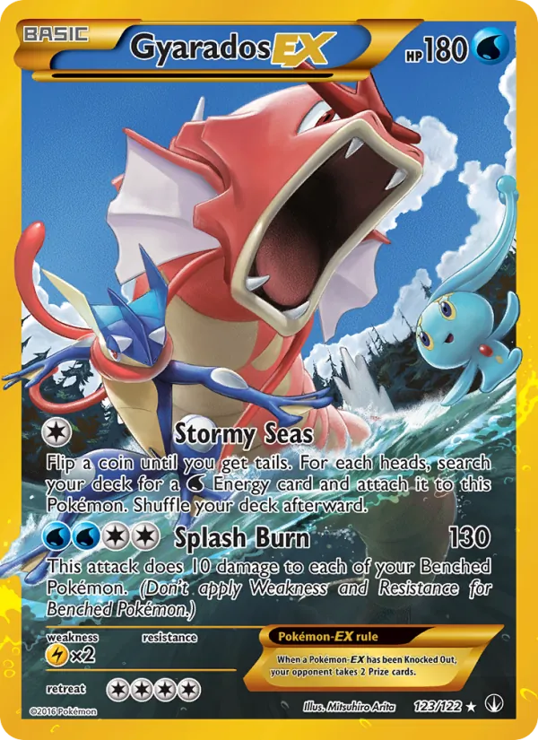 Gyarados EX #123 – BREAKpoint card