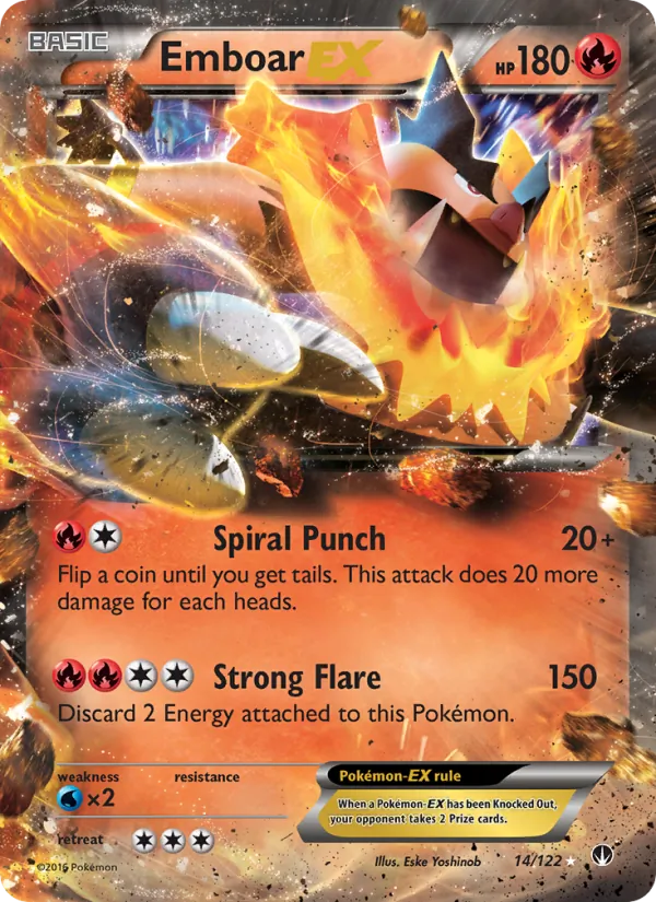 Emboar EX #14 – BREAKpoint card
