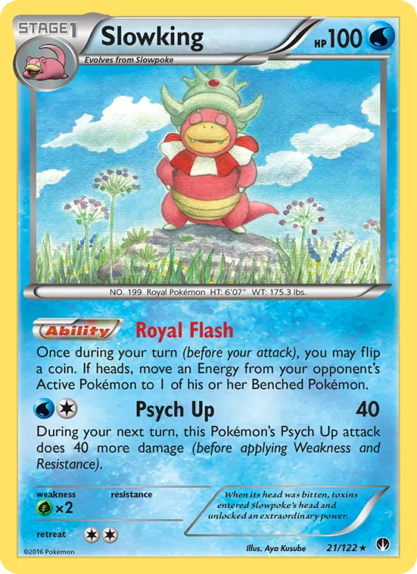 Slowking #21 – BREAKpoint card