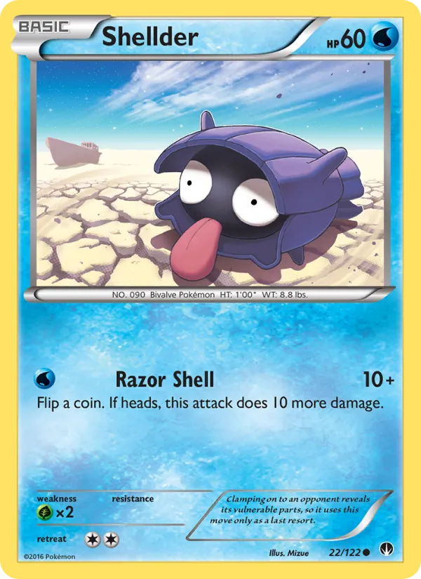 Shellder #22 – BREAKpoint card