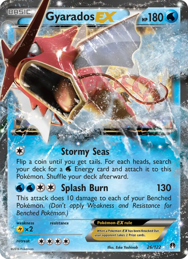 Gyarados EX #26 – BREAKpoint card