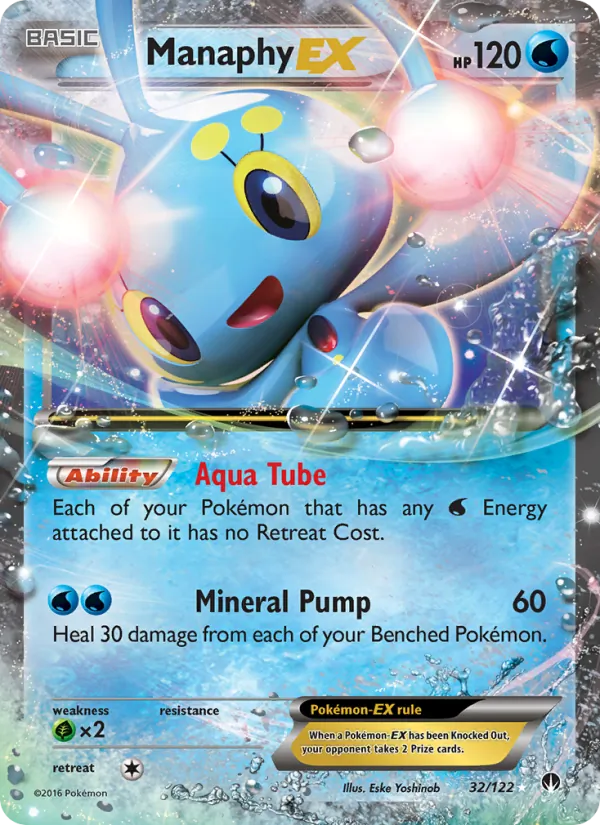 Manaphy EX #32 – BREAKpoint card