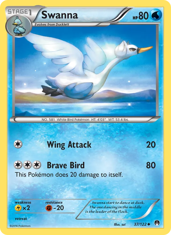 Swanna #37 – BREAKpoint card