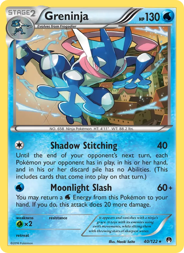 Greninja #40 – BREAKpoint card