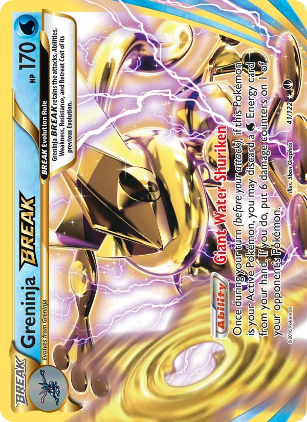 Greninja BREAK #41 – BREAKpoint card