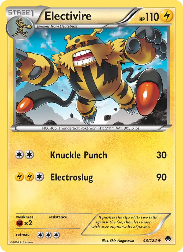 Electivire #43 – BREAKpoint card