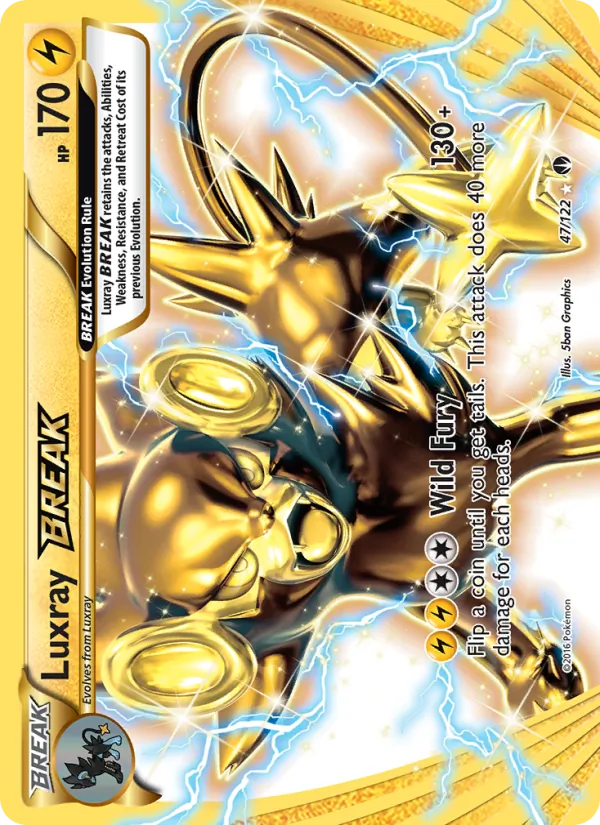 Luxray BREAK #47 – BREAKpoint card