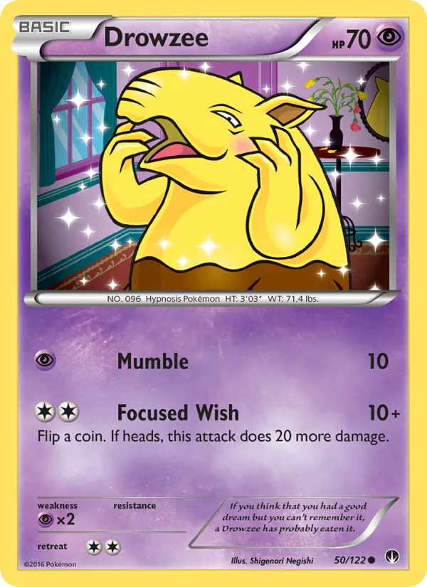 Drowzee #50 – BREAKpoint card