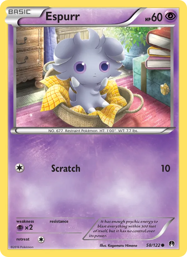Espurr #58 – BREAKpoint card