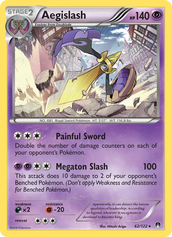 Aegislash #62 – BREAKpoint card