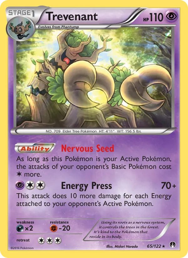 Trevenant #65 – BREAKpoint card