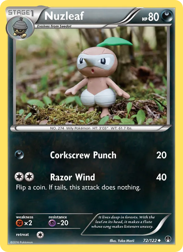Nuzleaf #72 – BREAKpoint card