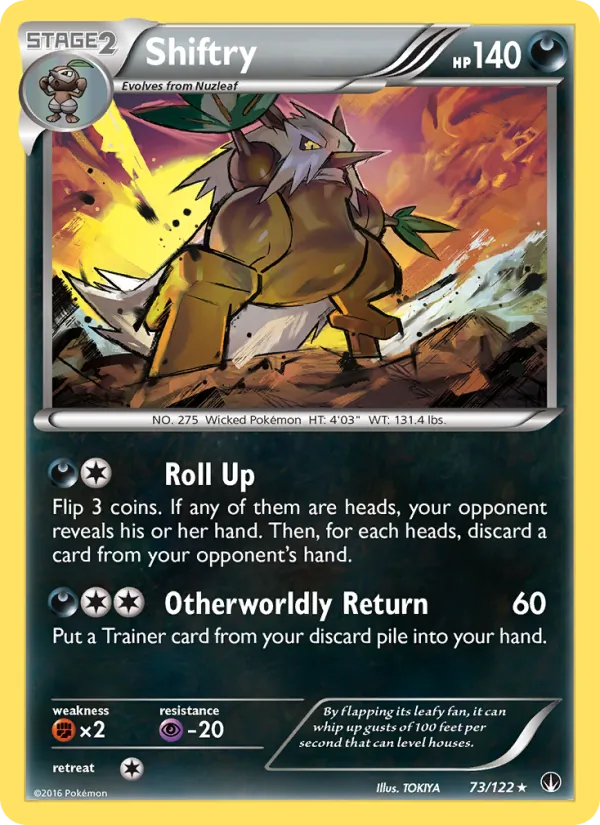 Shiftry #73 – BREAKpoint card
