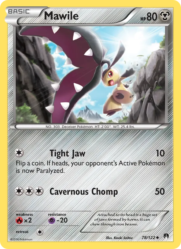Mawile #78 – BREAKpoint card