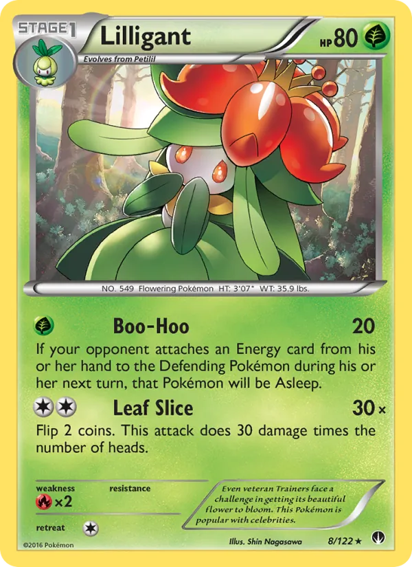 Lilligant #8 – BREAKpoint card