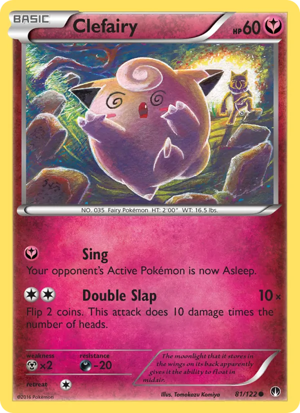 Clefairy #81 – BREAKpoint card