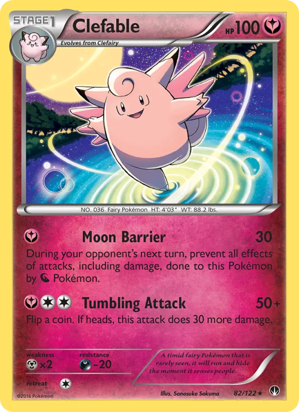 Clefable #82 – BREAKpoint card