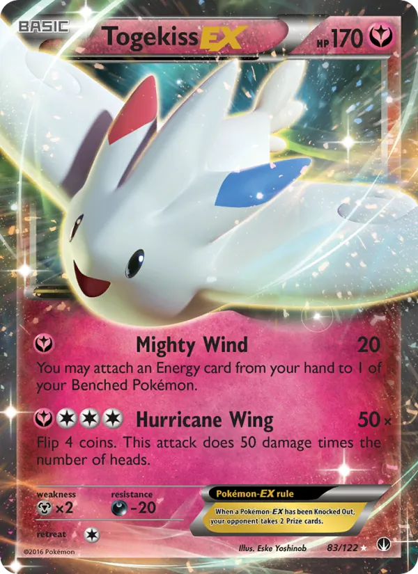 Togekiss EX #83 – BREAKpoint card