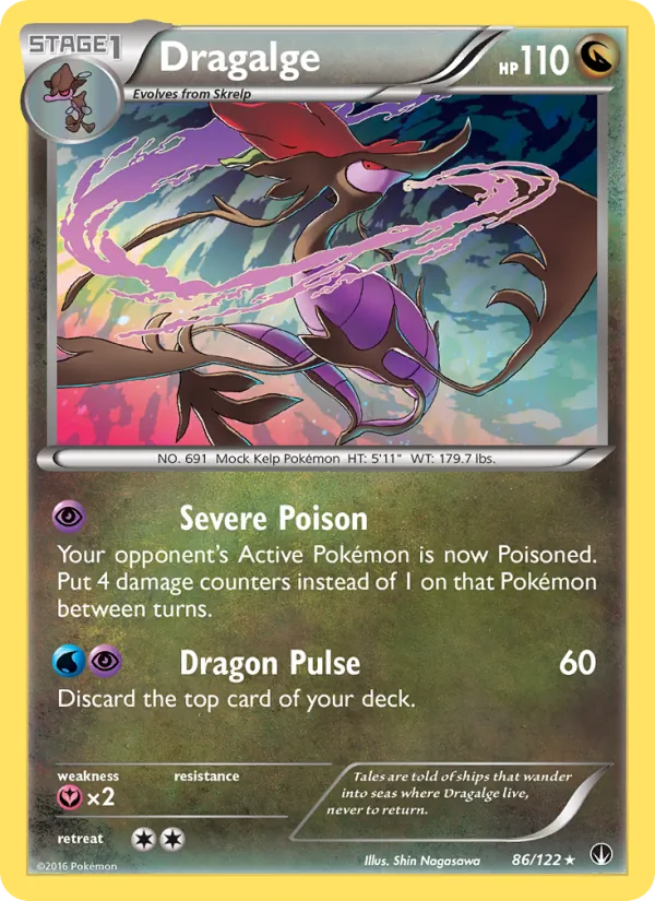 Dragalge #86 – BREAKpoint card