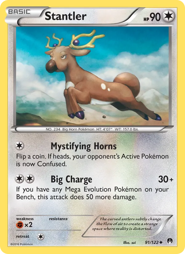 Stantler #91 – BREAKpoint card