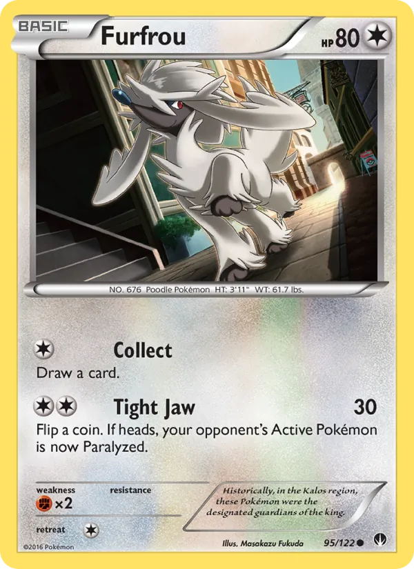 Furfrou #95 – BREAKpoint card