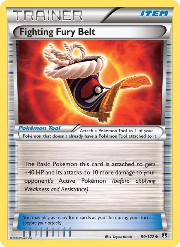 Fighting Fury Belt #99 – BREAKpoint card