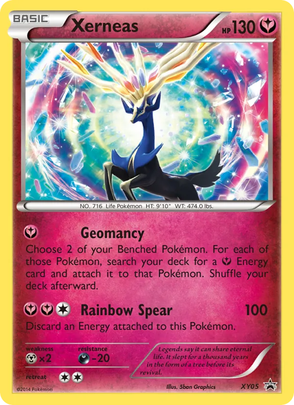 Xerneas #XY05 – XY Black Star Promos card