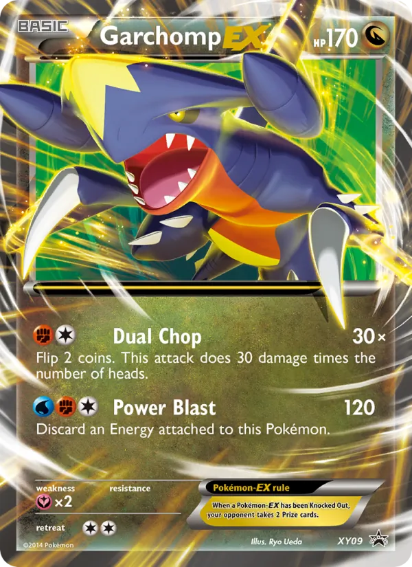 Garchomp EX #XY09 – XY Black Star Promos card