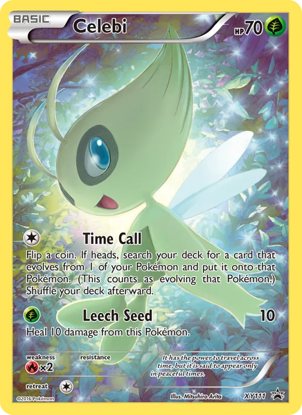 Celebi #XY111 – XY Black Star Promos card
