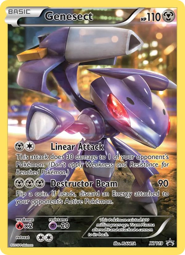 Genesect #XY119 – XY Black Star Promos card