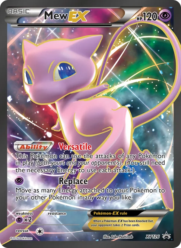 Mew EX #XY126 – XY Black Star Promos card