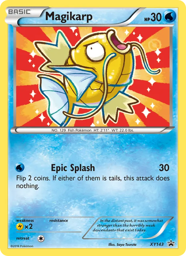 Magikarp #XY143 – XY Black Star Promos card