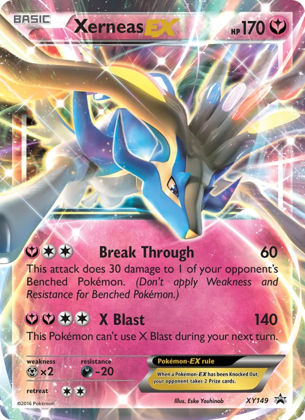 Xerneas EX #XY149 – XY Black Star Promos card