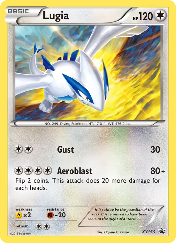 Lugia #XY156 – XY Black Star Promos card