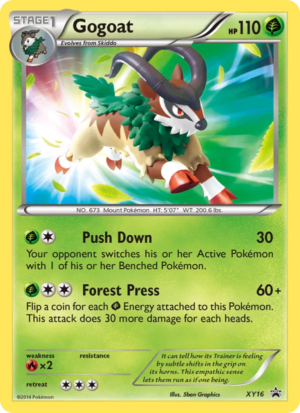 Gogoat #XY16 – XY Black Star Promos card