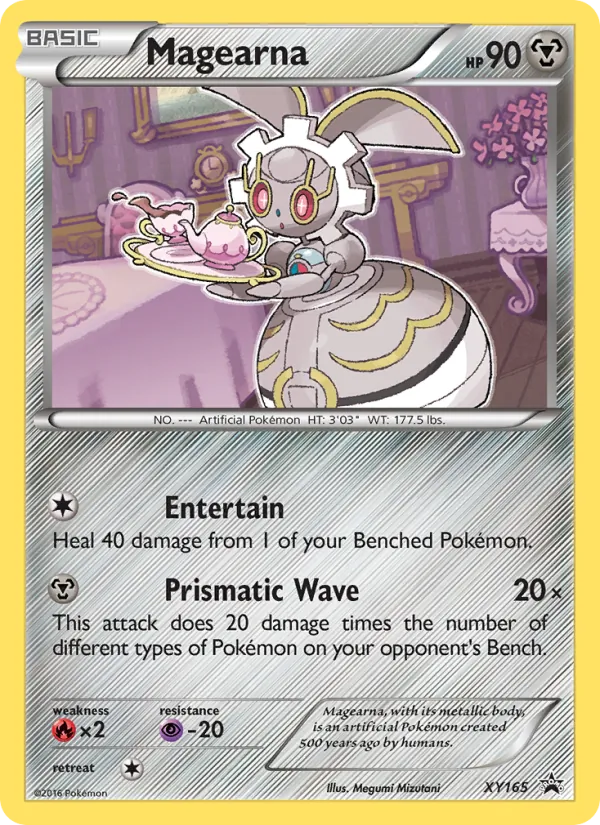 Magearna #XY165 – XY Black Star Promos card