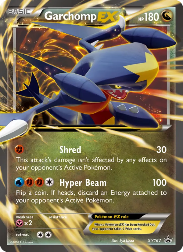Garchomp-EX #XY167 – XY Black Star Promos card