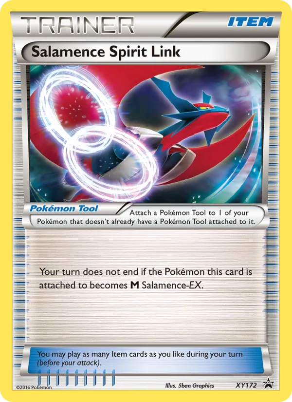 Salamence Spirit Link #XY172 – XY Black Star Promos card