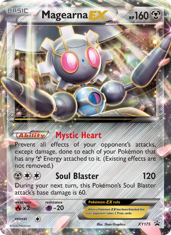 Magearna-EX #XY175 – XY Black Star Promos card