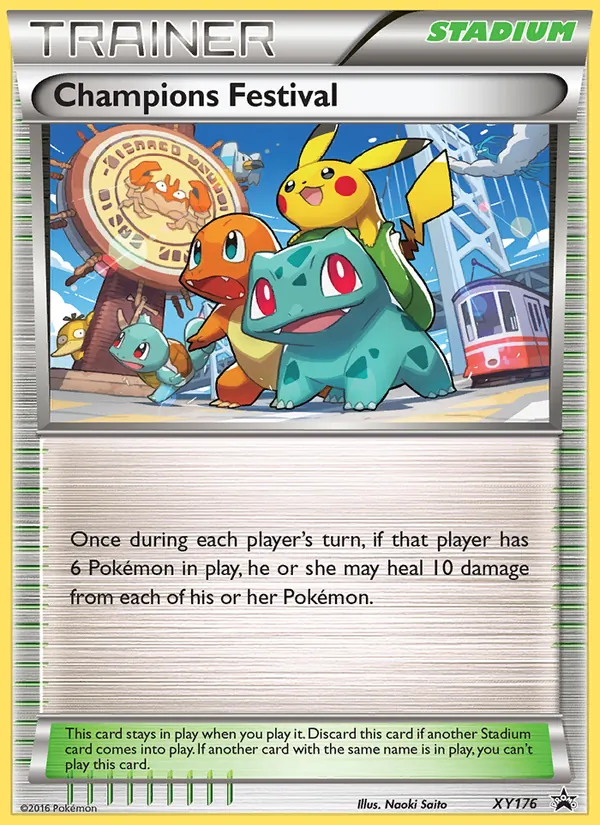 Champions Festival #XY176 – XY Black Star Promos card