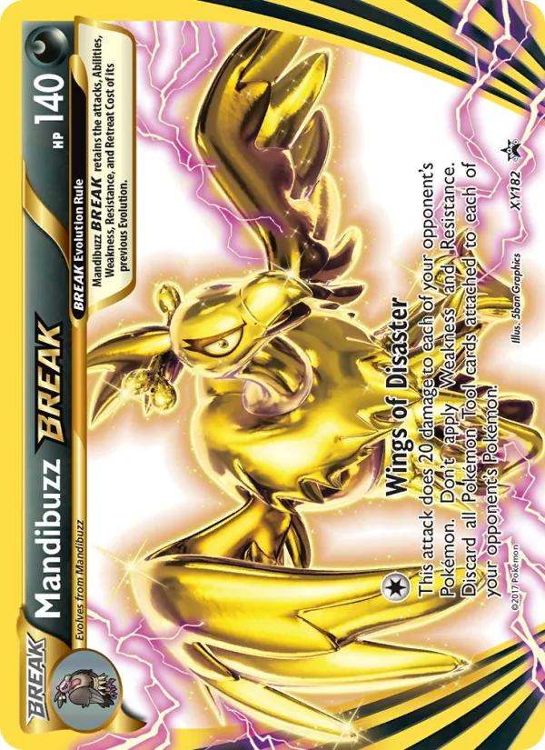 Mandibuzz BREAK #XY182 – XY Black Star Promos card
