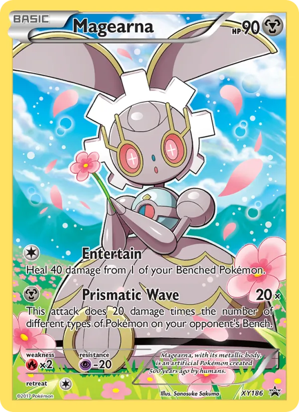 Magearna #XY186 – XY Black Star Promos card