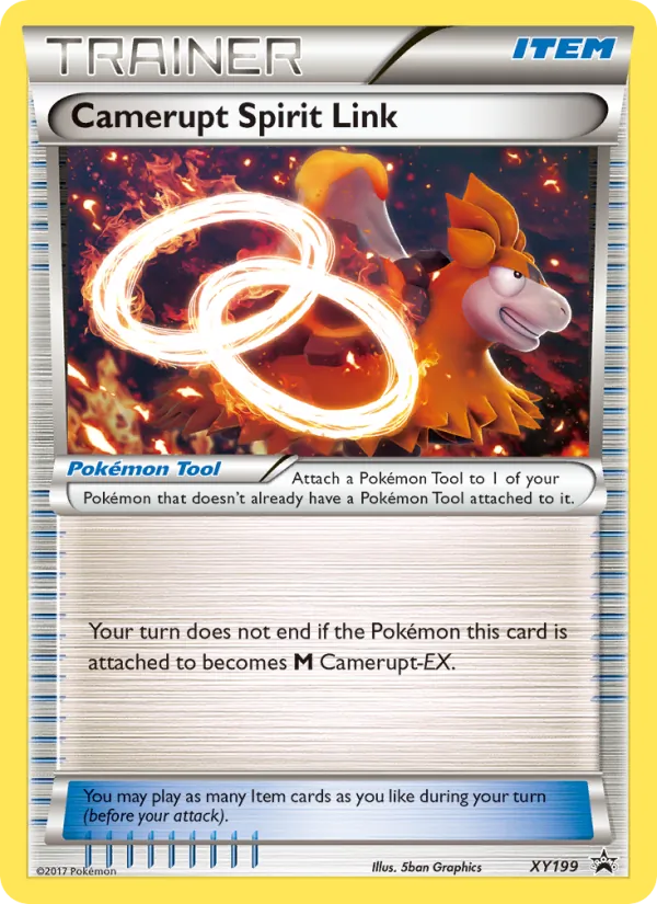 Camerupt Spirit Link #XY199 – XY Black Star Promos card