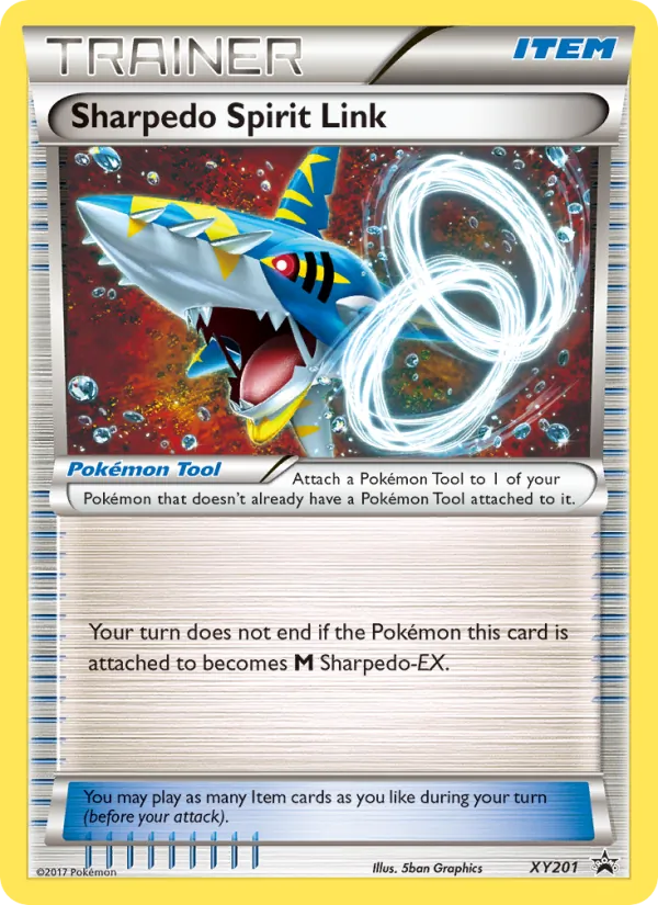 Sharpedo Spirit Link #XY201 – XY Black Star Promos card