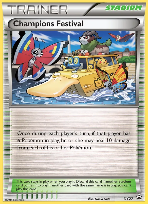 Champions Festival #XY27 – XY Black Star Promos card