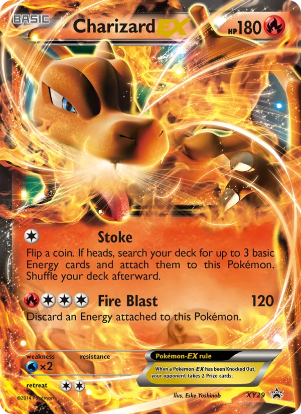 Charizard EX #XY29 – XY Black Star Promos card