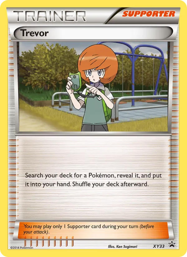 Trevor #XY33 – XY Black Star Promos card